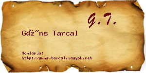 Güns Tarcal névjegykártya